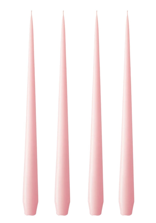 Olivia's Rose Quartz Large Taper Candles