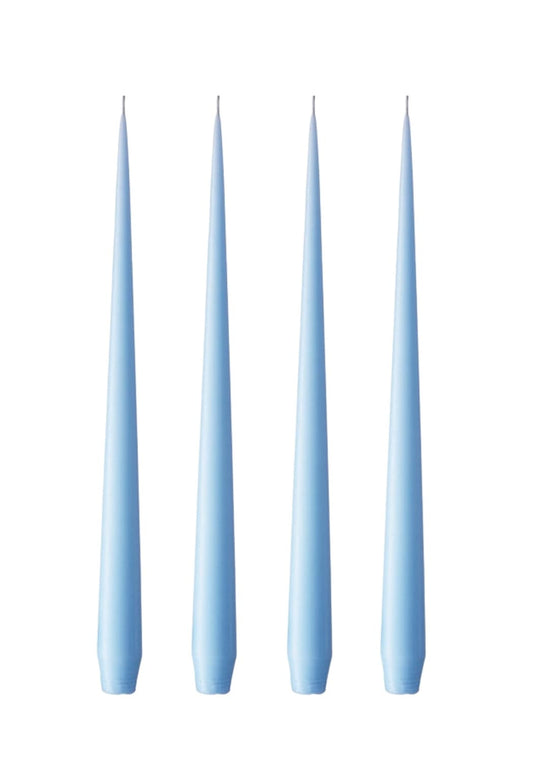 Olivia's Sky Blue Taper Medium Candles