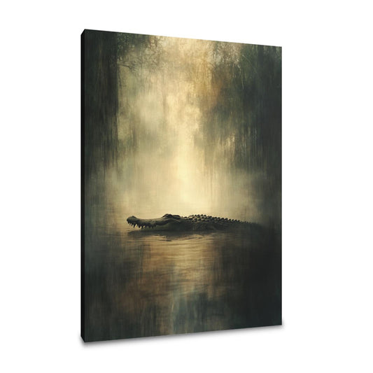 Crocodile Mistafield Canvas
