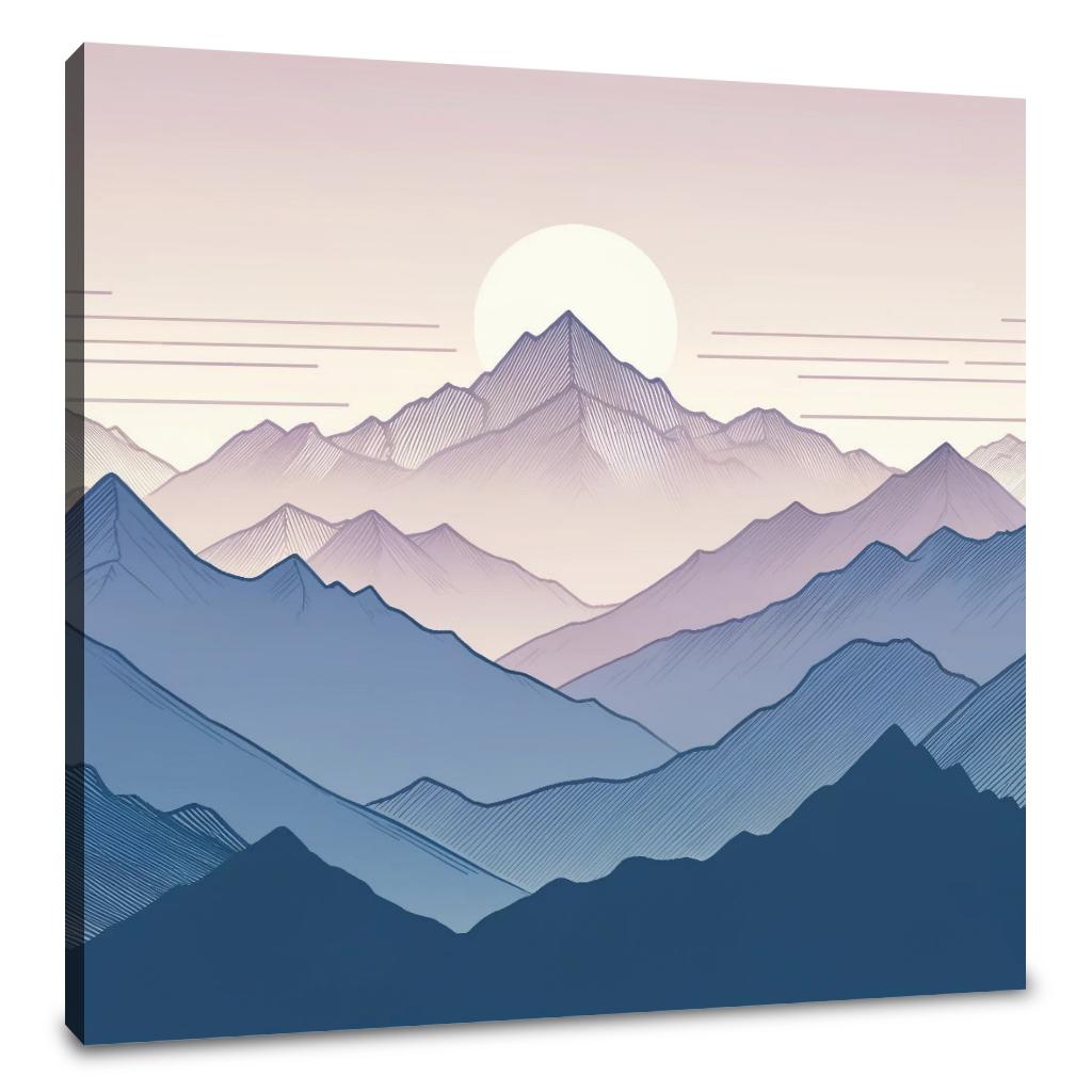 Silent Dawn Canvas