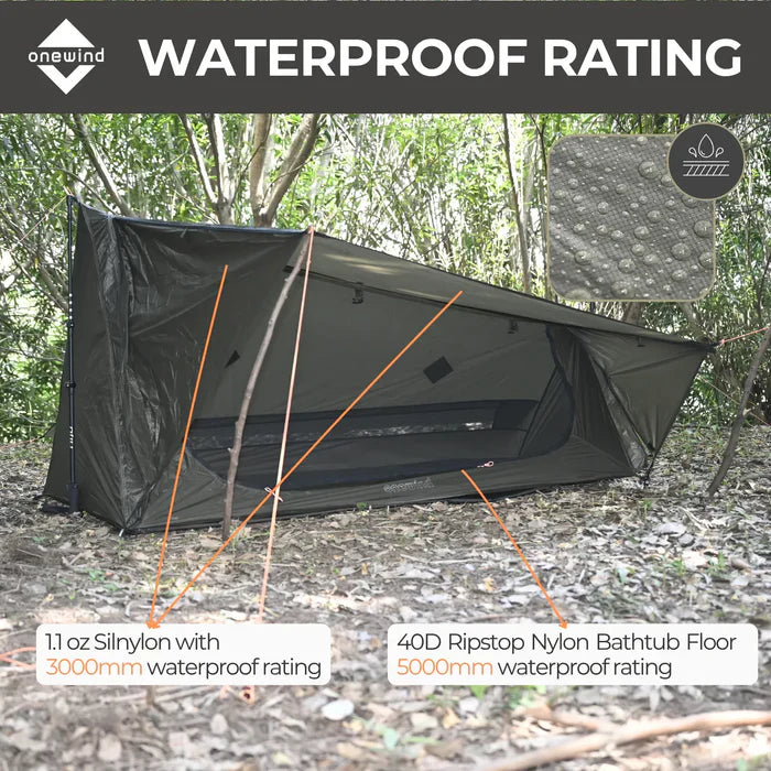 Onewind Outdoors Ultralight SoloVent Bivy Tent (2026 Version)