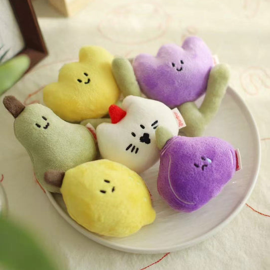 Daily White | Crying Onion Plush Charm