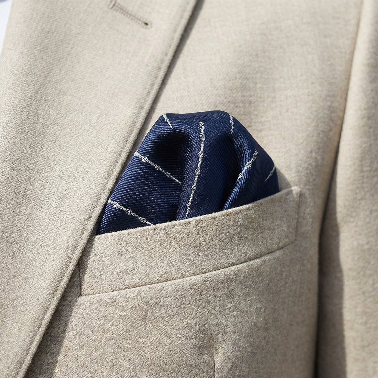 Magic Wizard Wand Pocket Square