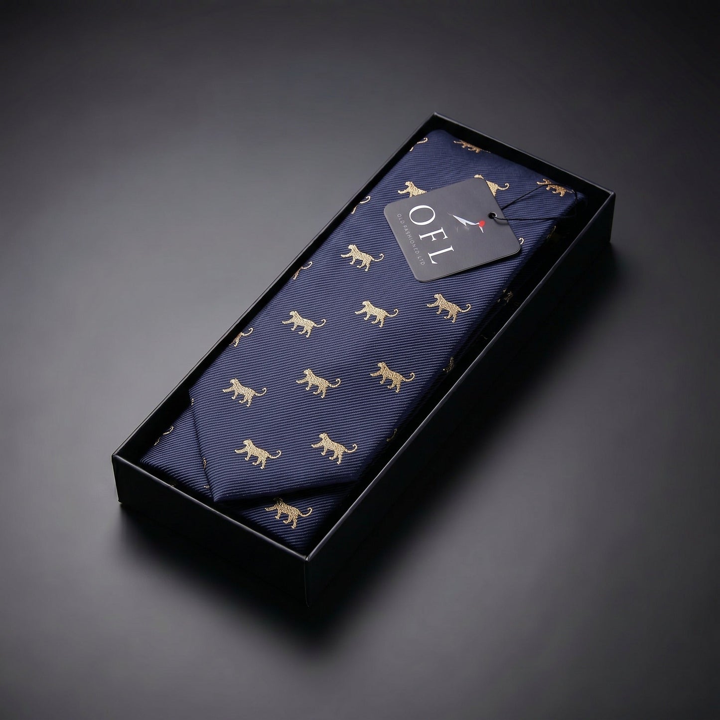 Amur Leopard Tie