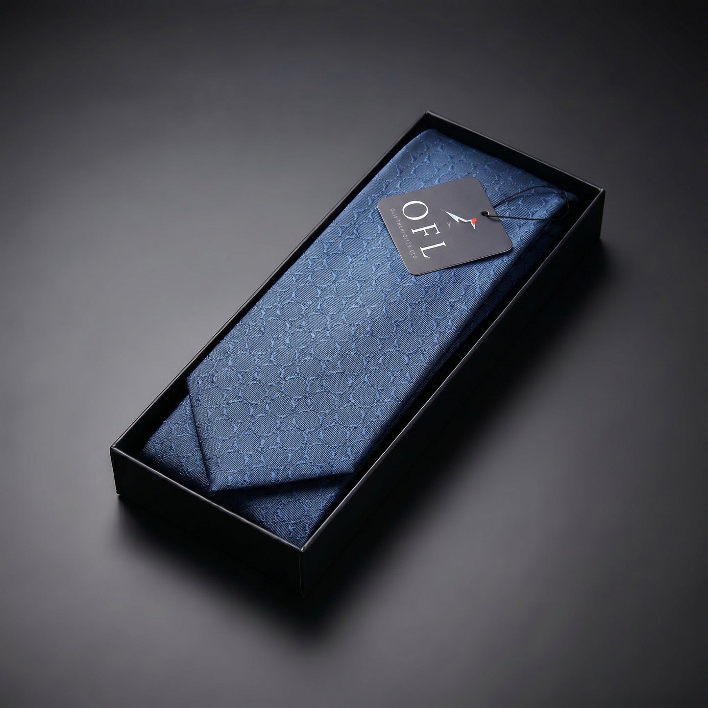 Royal Blue Textured Tie
