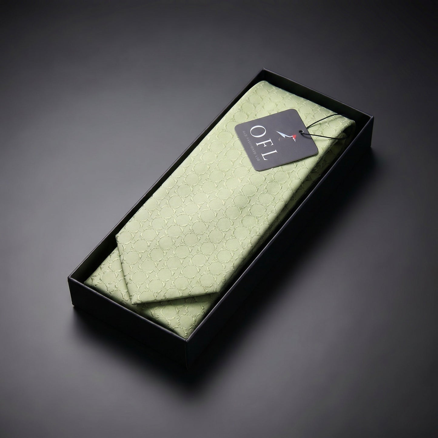 Sage Green Textured Tie
