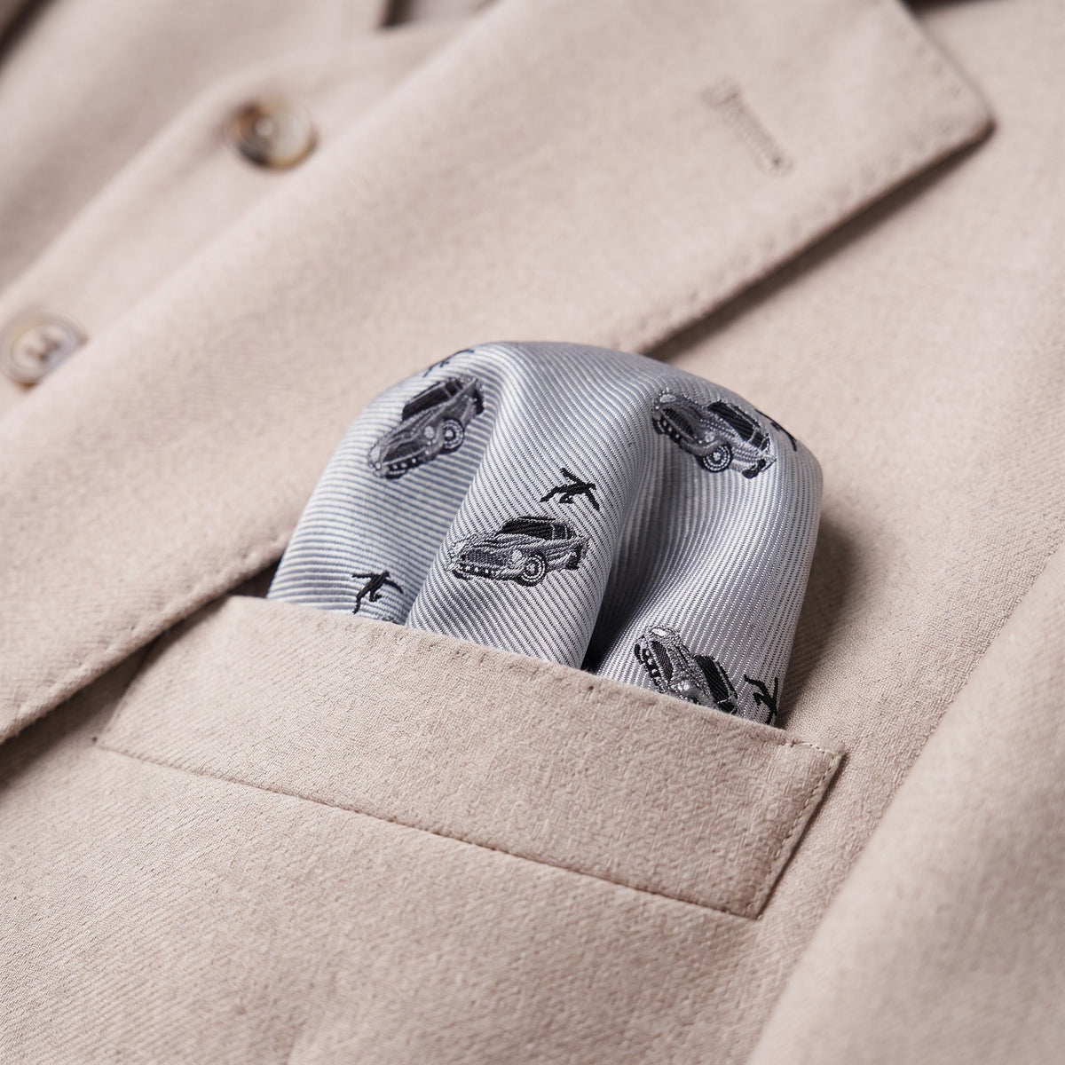 Aston Martin Ejector Seat Pocket Square