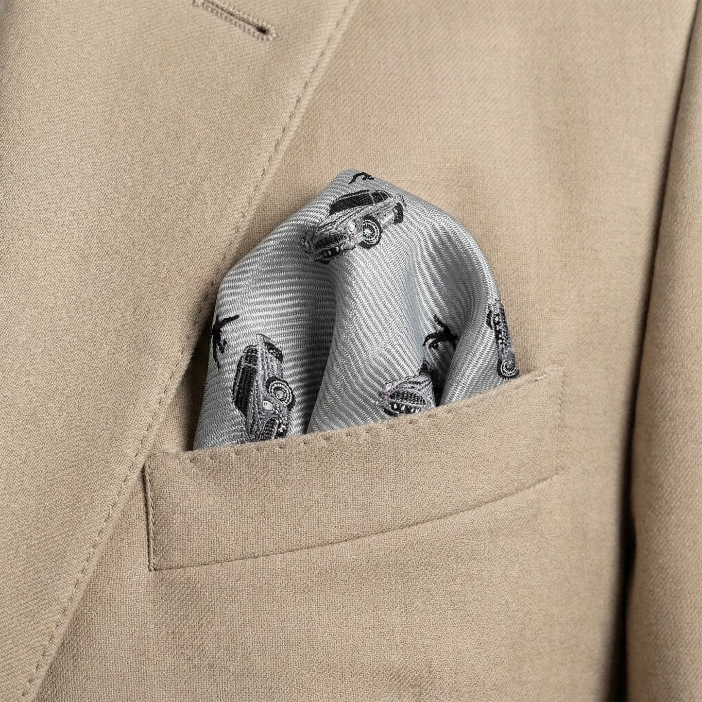 Aston Martin Ejector Seat Pocket Square