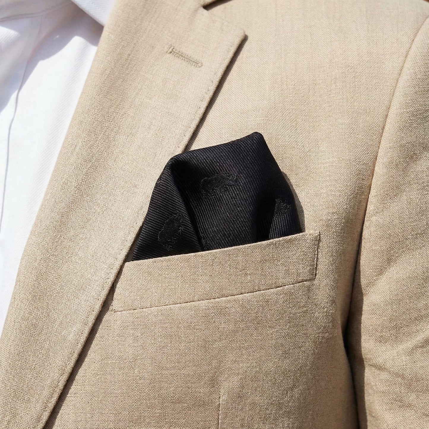 Black Rhino Pocket Square