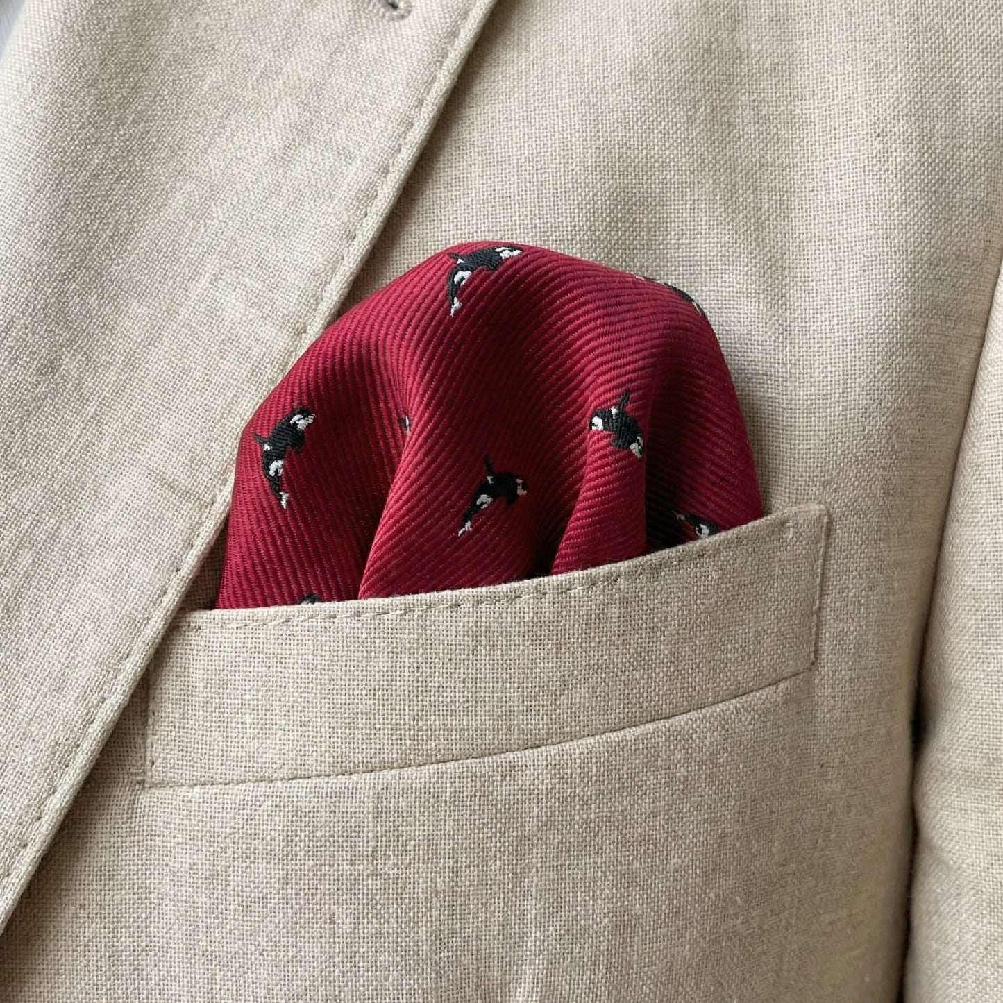 Orca Pocket Square