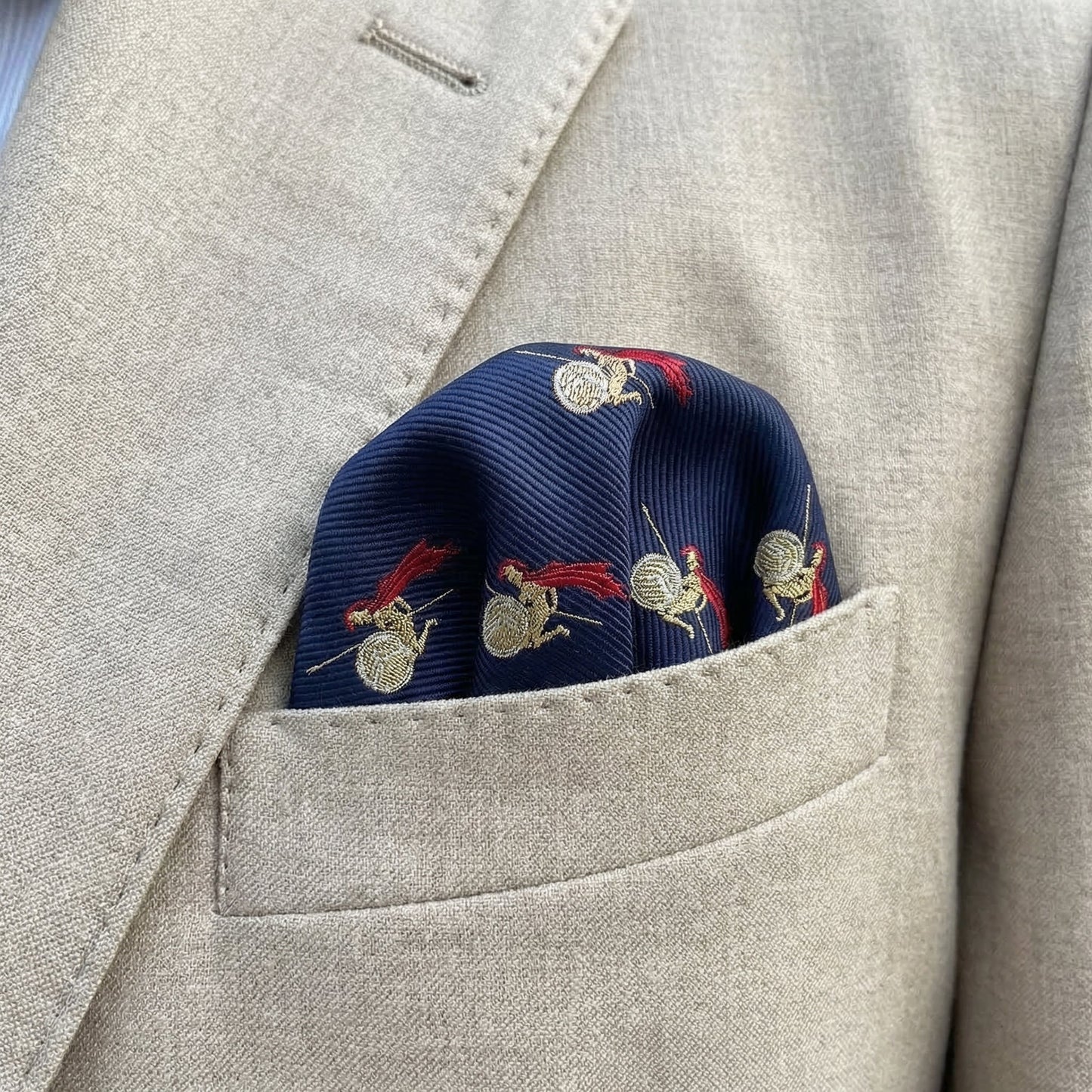 Spartan Warrior Pocket Square