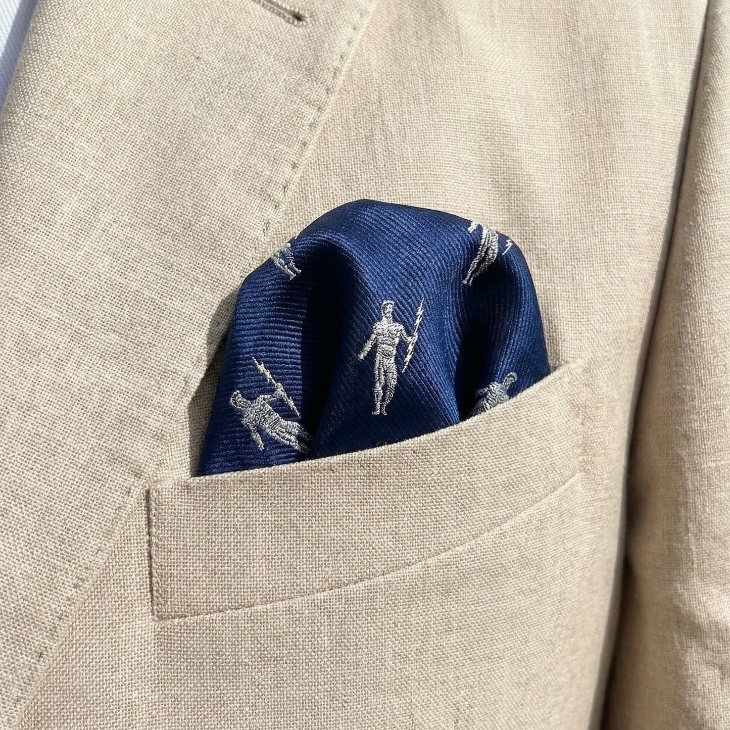 Zeus Greek God Pocket Square