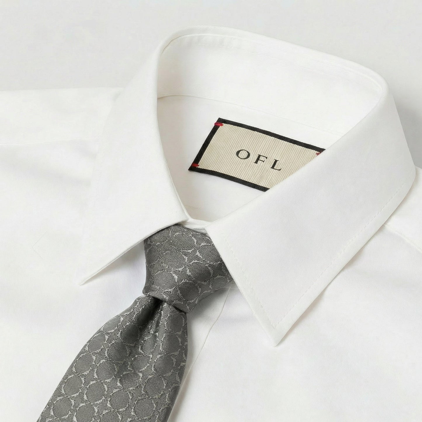 Steel Grey Textured Tie