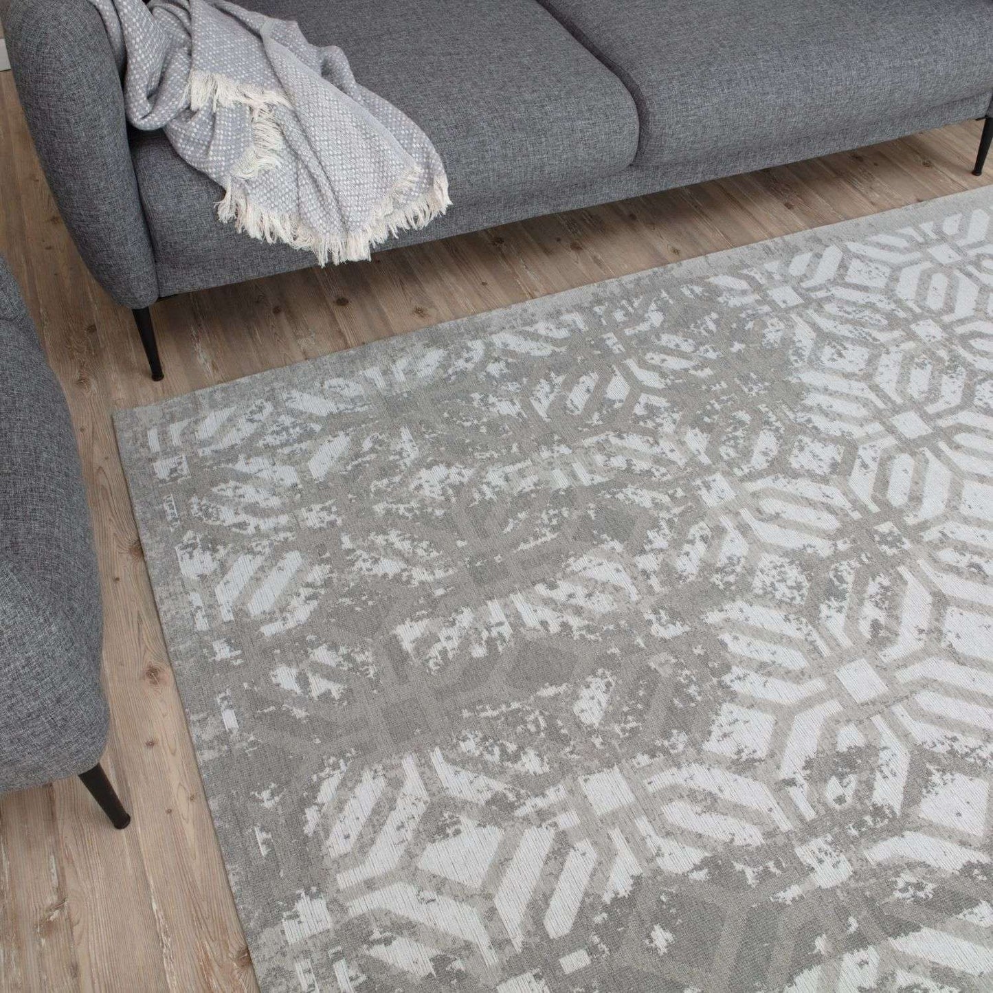 Washable Rug Carina Grey | 6932