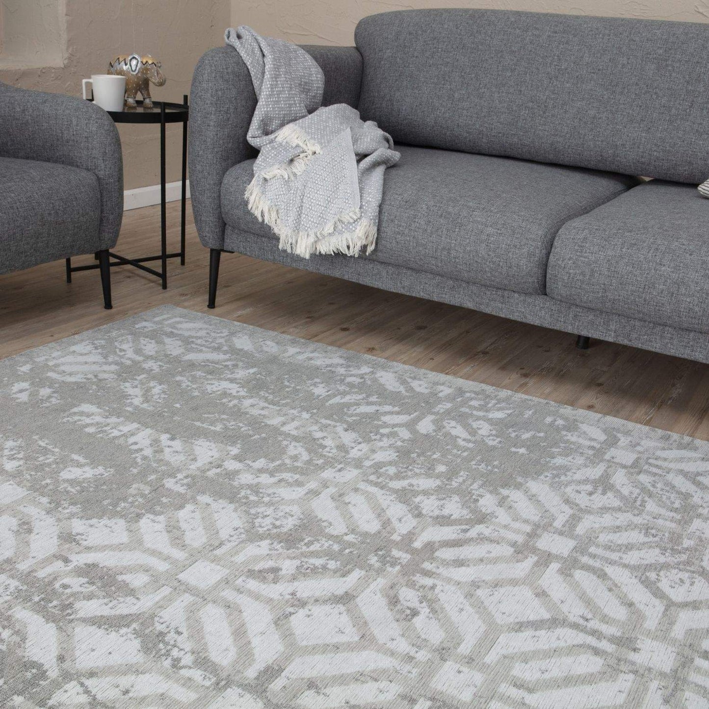 Washable Rug Carina Grey | 6932