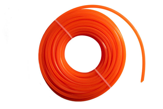 Strimmer Line Orange Square 2.7mm x 15m
