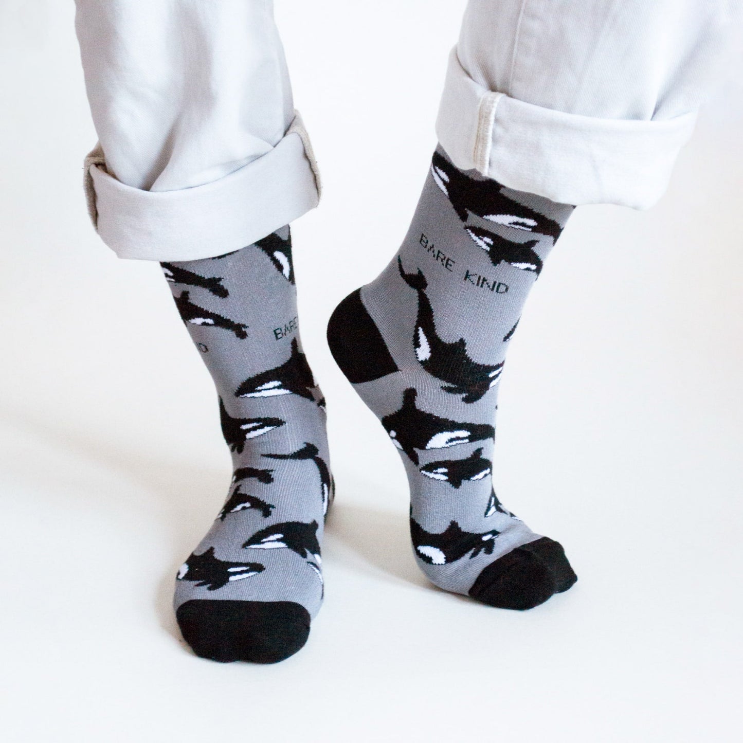 Save the Orcas Bamboo Socks