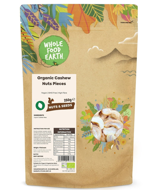 Organic Cashew Nuts Pieces
