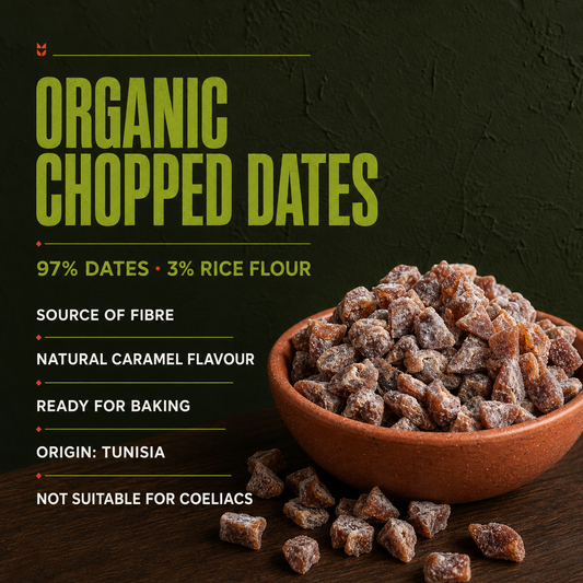 Organic Chopped Dates