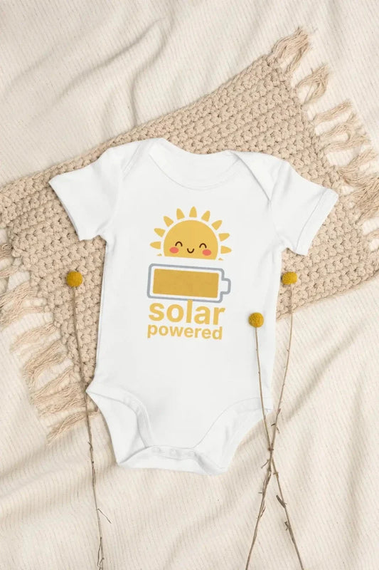 Solar Powered Bodysuit in White