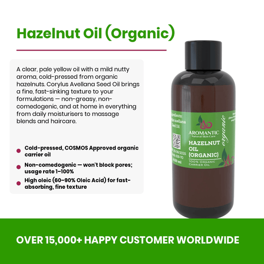 Organic Hazelnut Oil