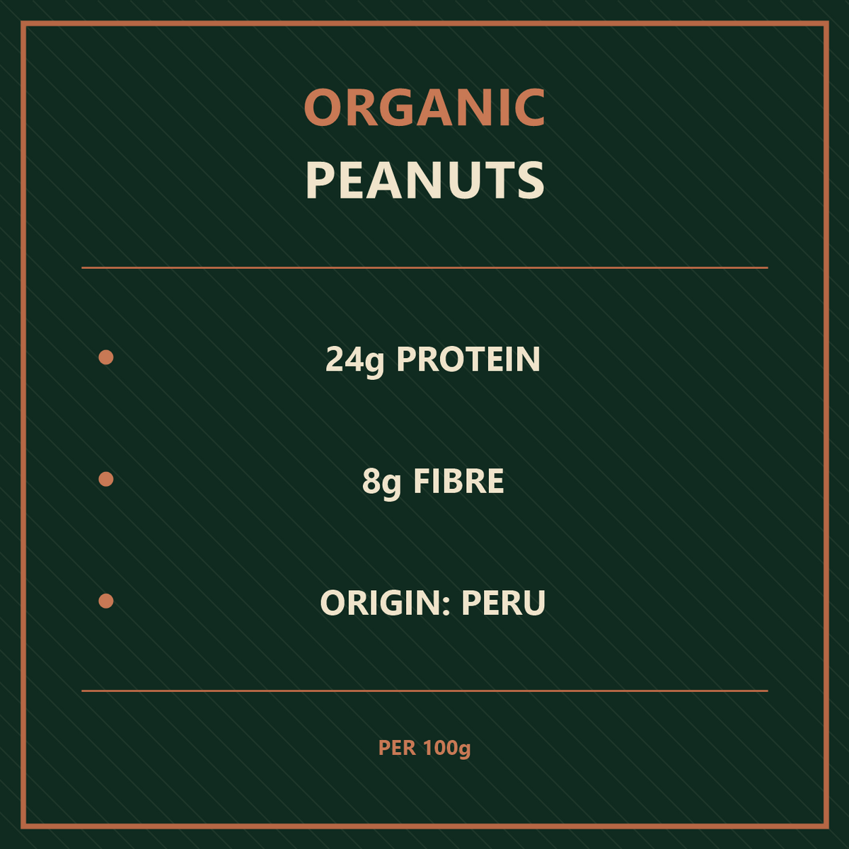Organic Peanuts