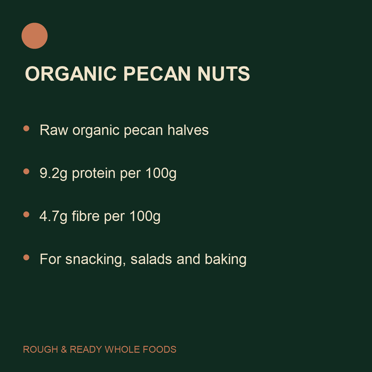 Organic Pecan Nuts