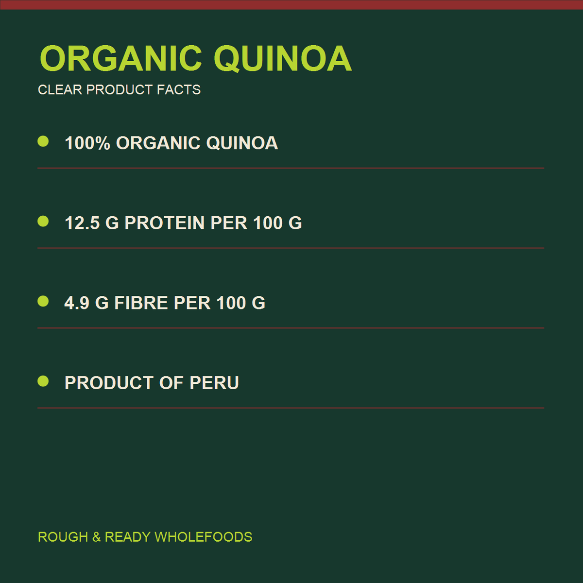 Organic Quinoa