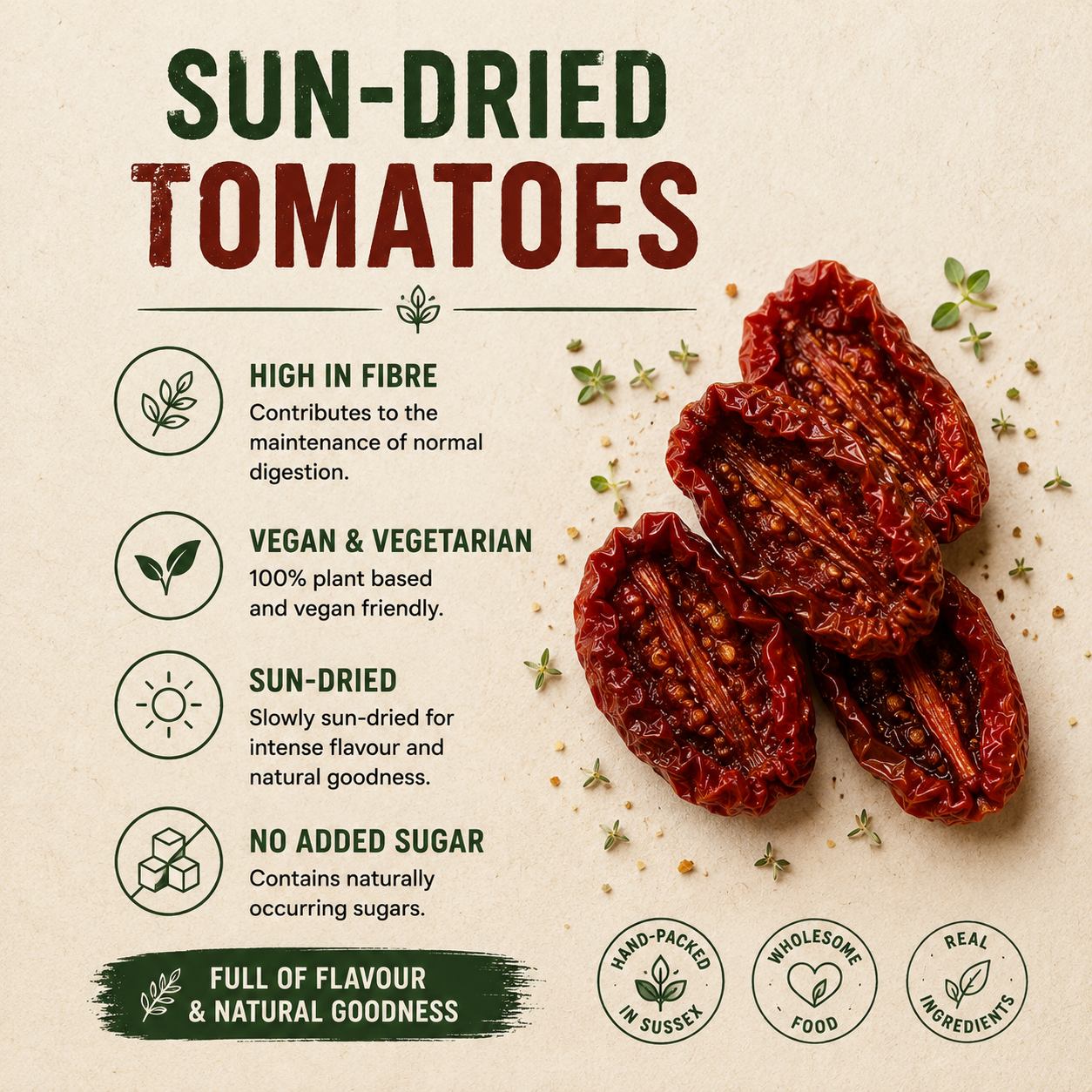 Organic Sun-Dried Tomatoes