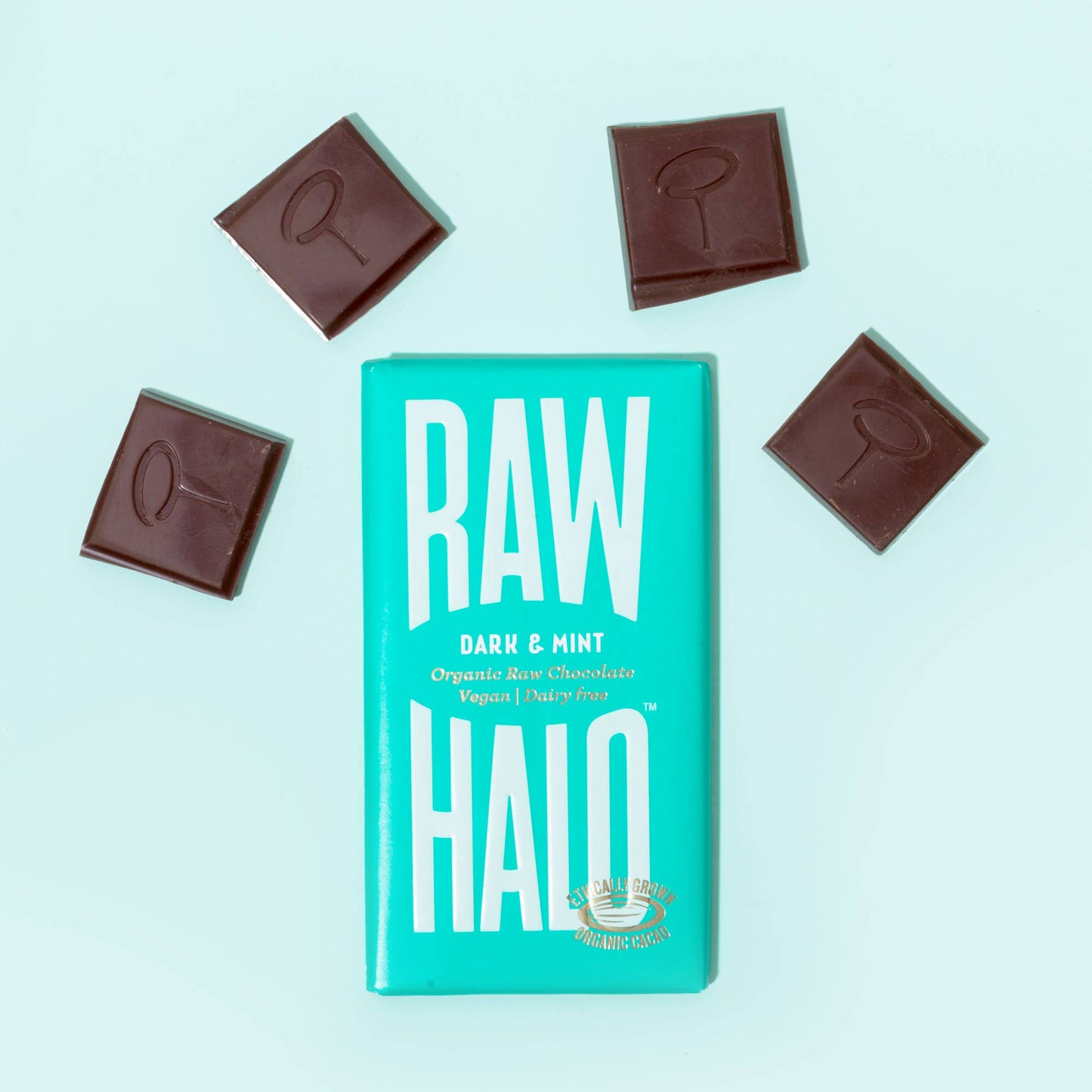 Organic Vegan Dark Chocolate with Mint 35g