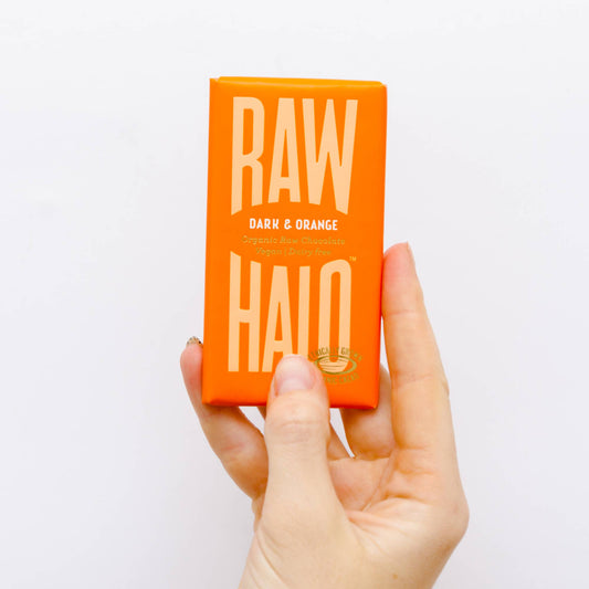 Organic Vegan Dark Chocolate with Orange 35g