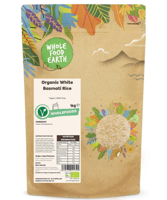 Organic White Basmati Rice
