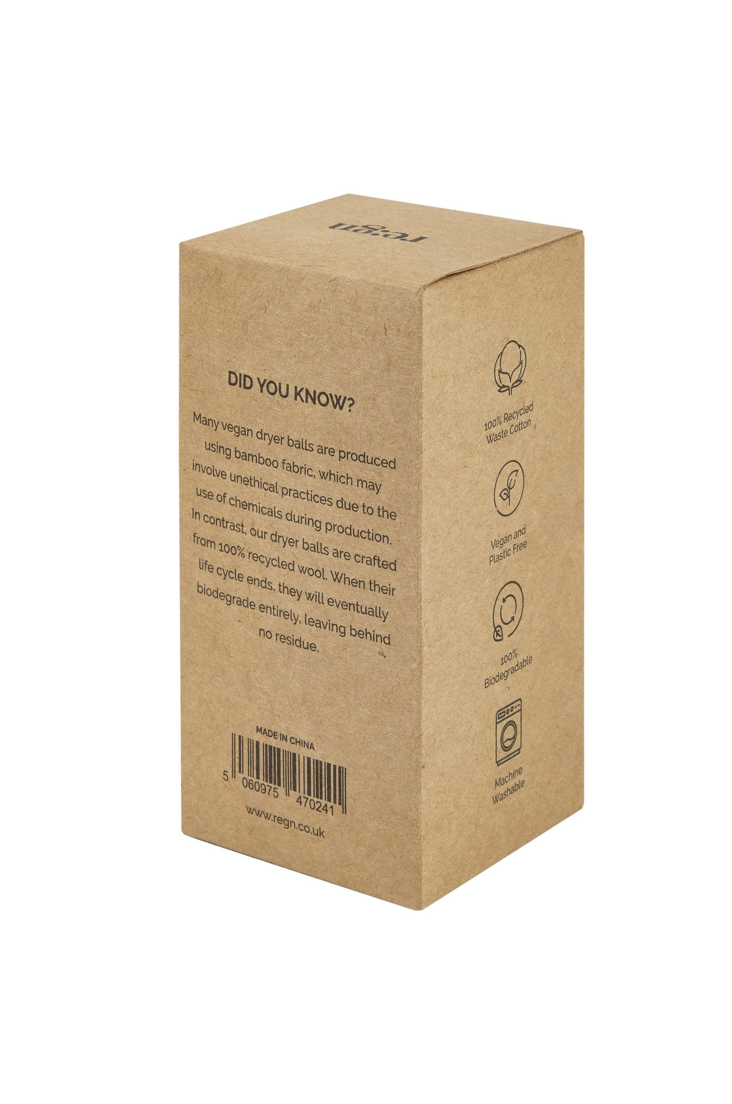 Organic Wool Tumble Dryer Balls - 2 Pack