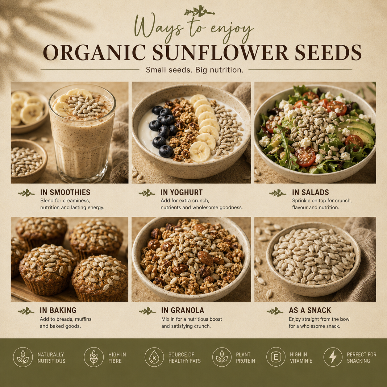 Organic Sunflower Seeds