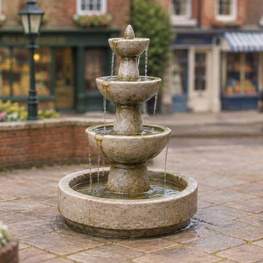 Ready to Paint Ornamental Fountain