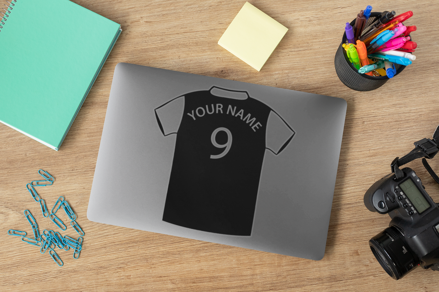 Personalised Football Shirt Sticker