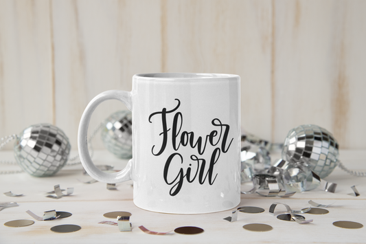 Flower Girl Bridal Mug