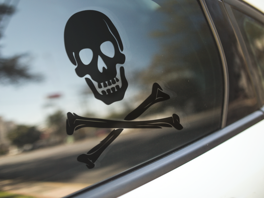 Skull And Crossbones Sticker