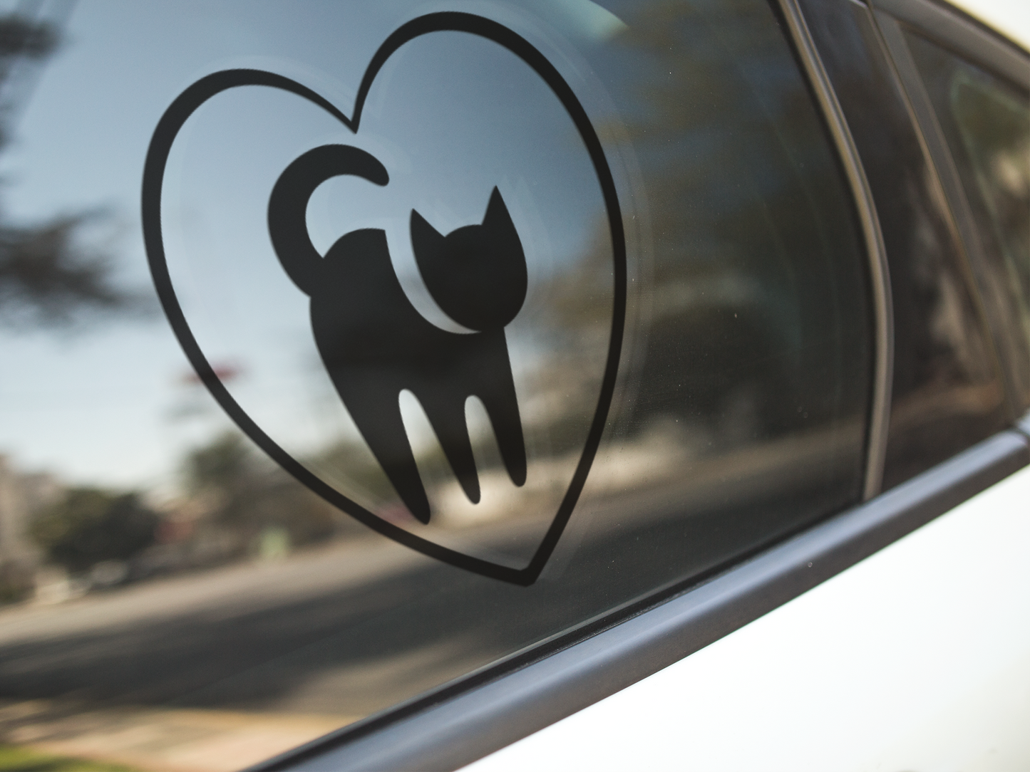 I Love My Cat Sticker