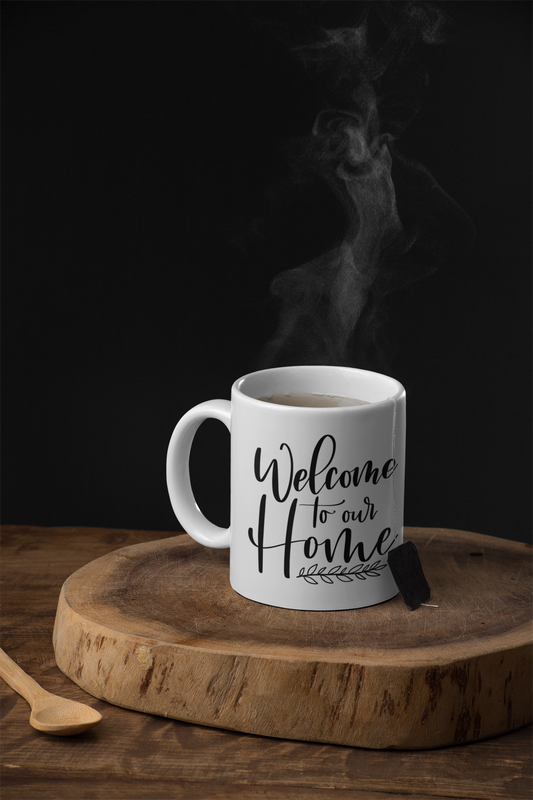 Welcome To Our Home Family Mug