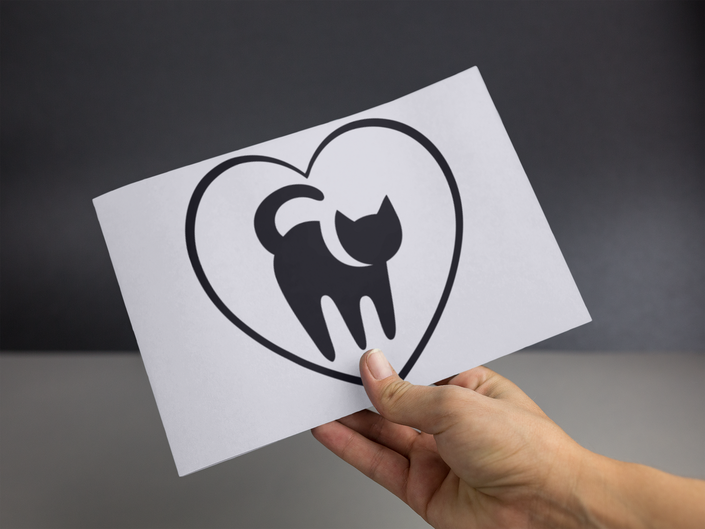 I Love My Cat Sticker