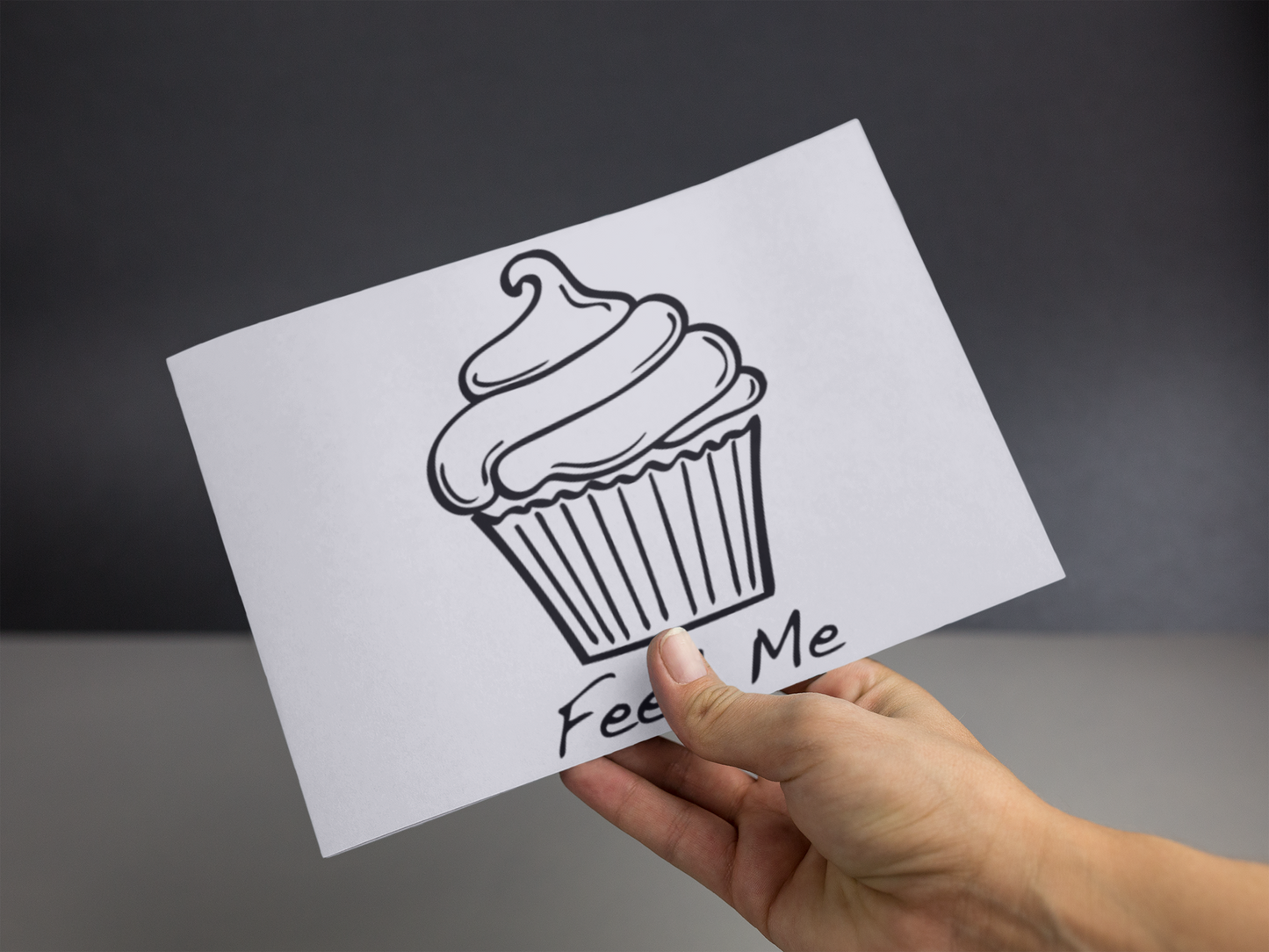 Cupcake Sticker