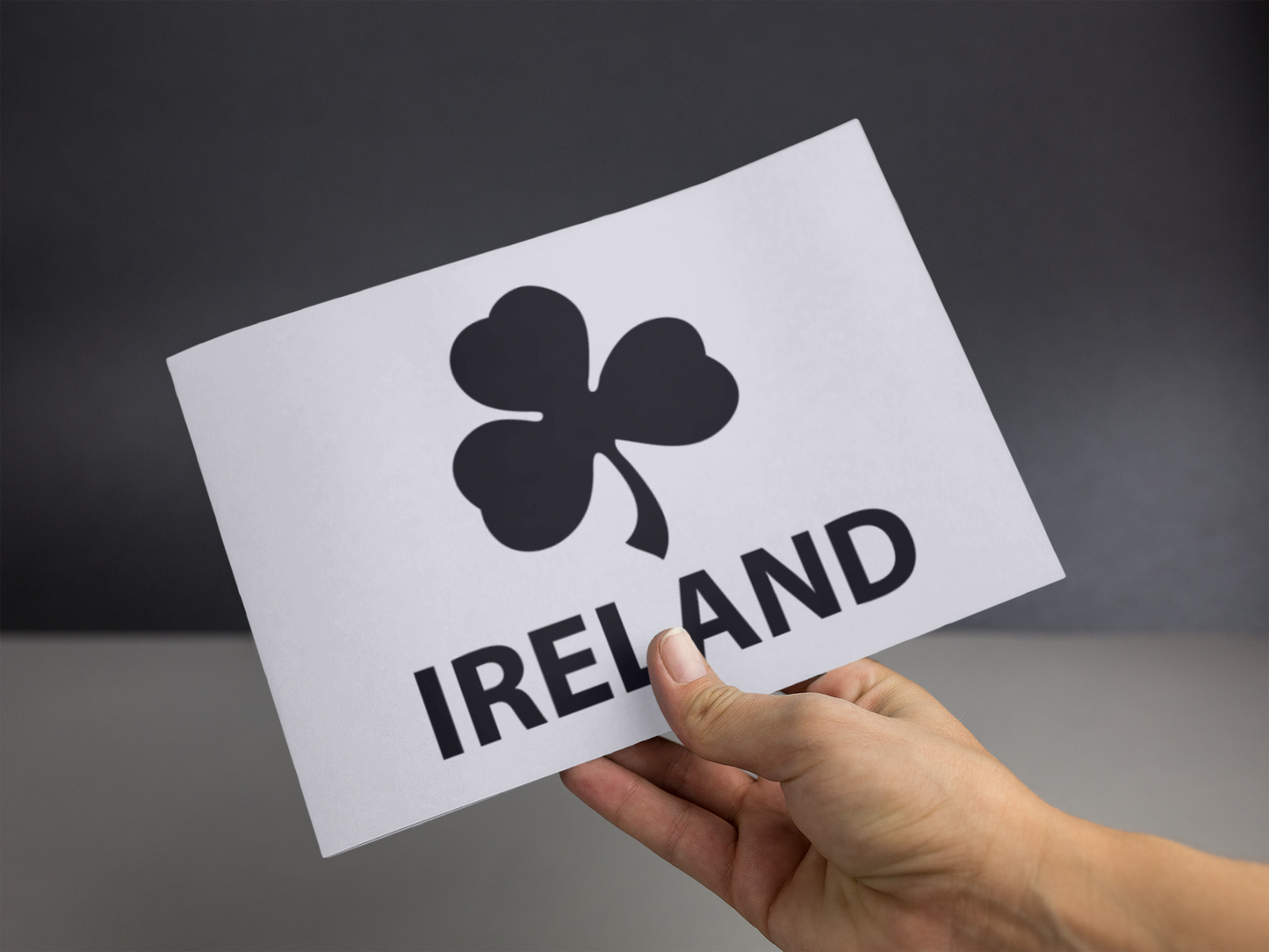 Shamrock Ireland Sticker