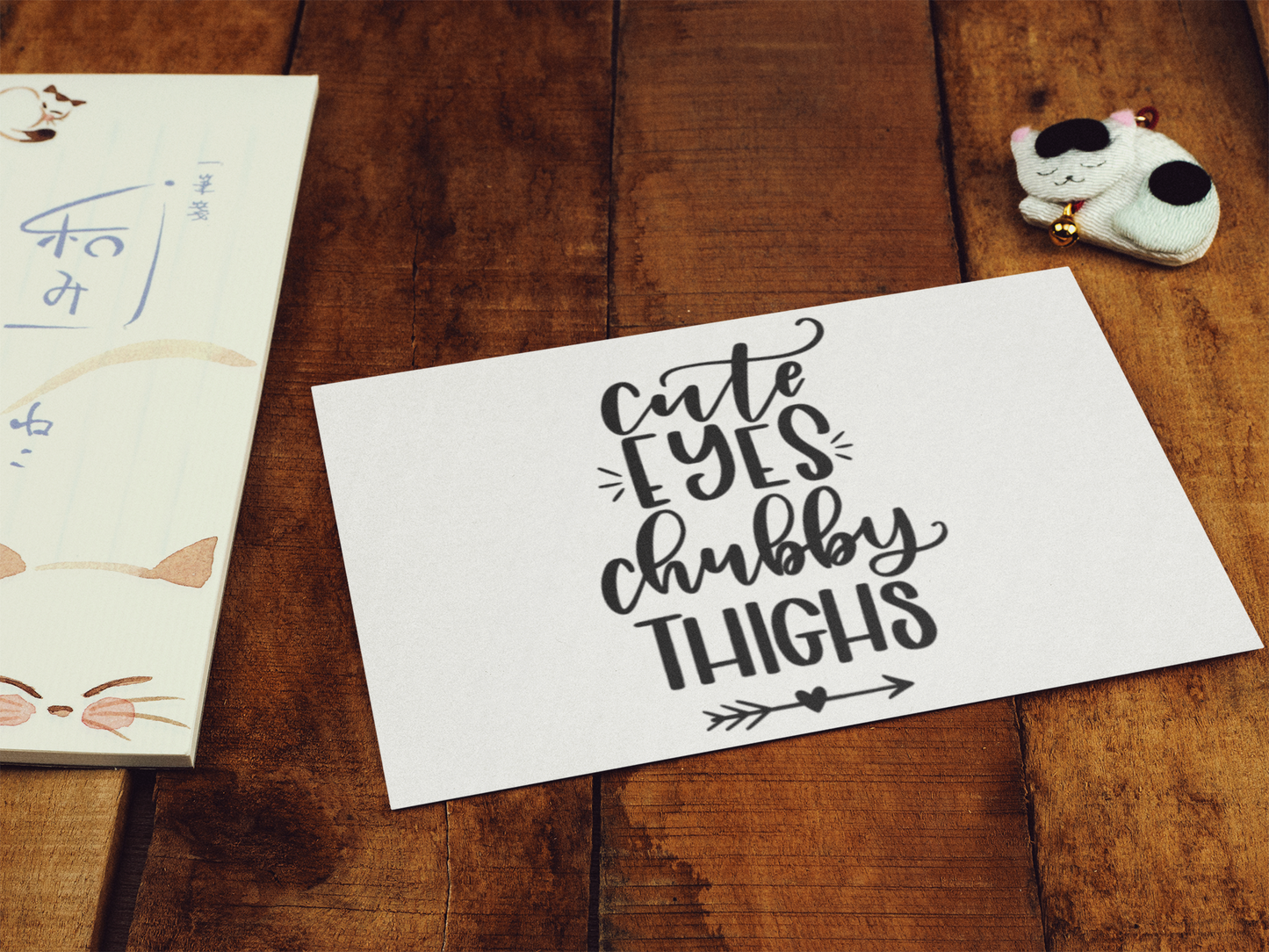 Cute Eyes Chubby Thighs Baby Sticker