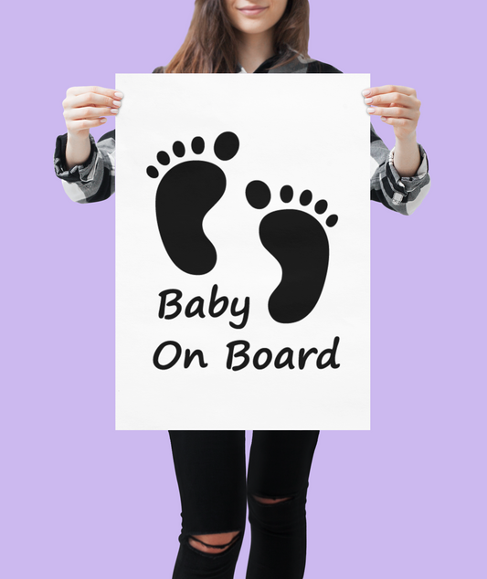 Baby On Board Sticker