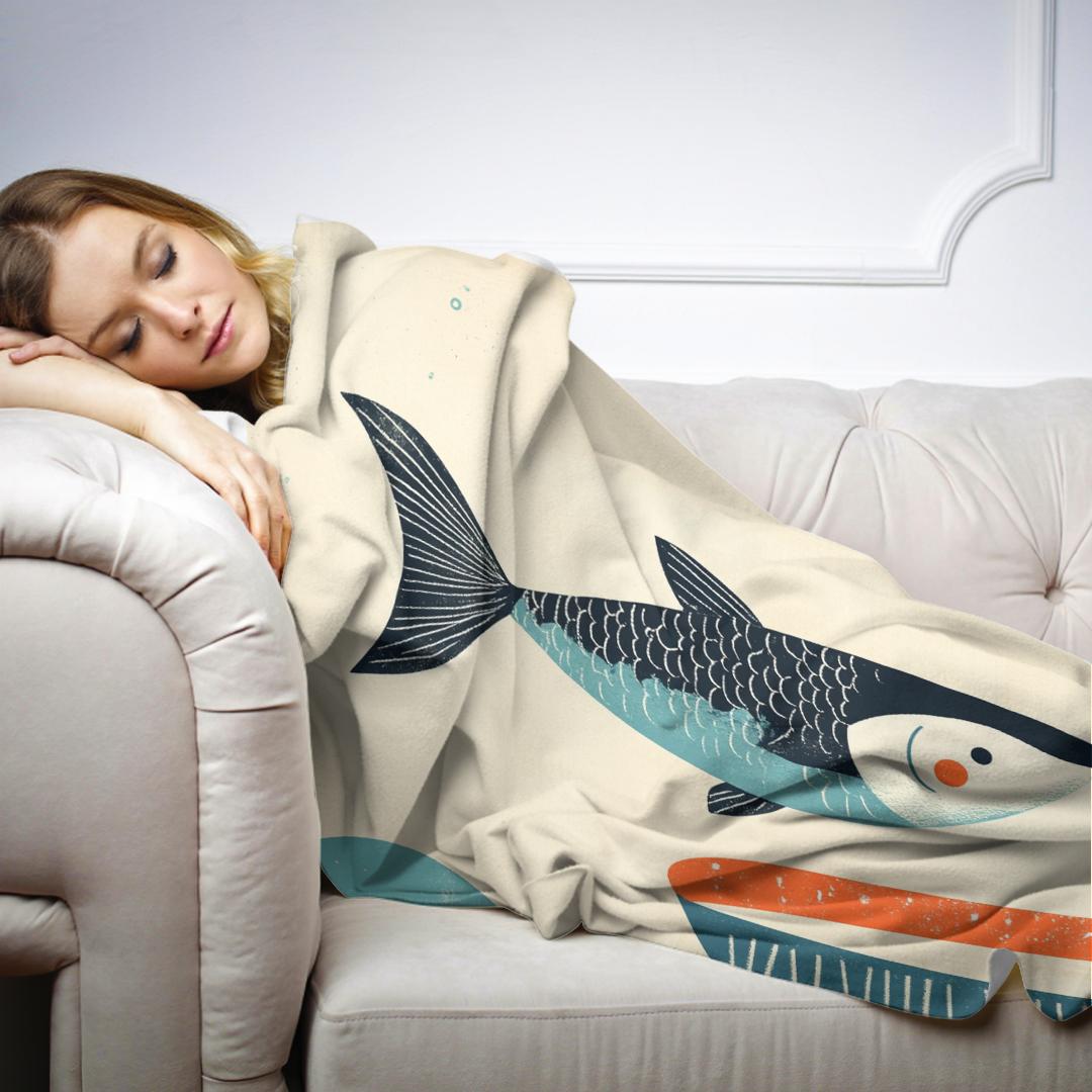 Floating Fish Soup Blanket