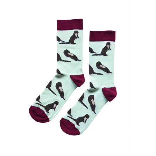 Save the Otters Bamboo Socks