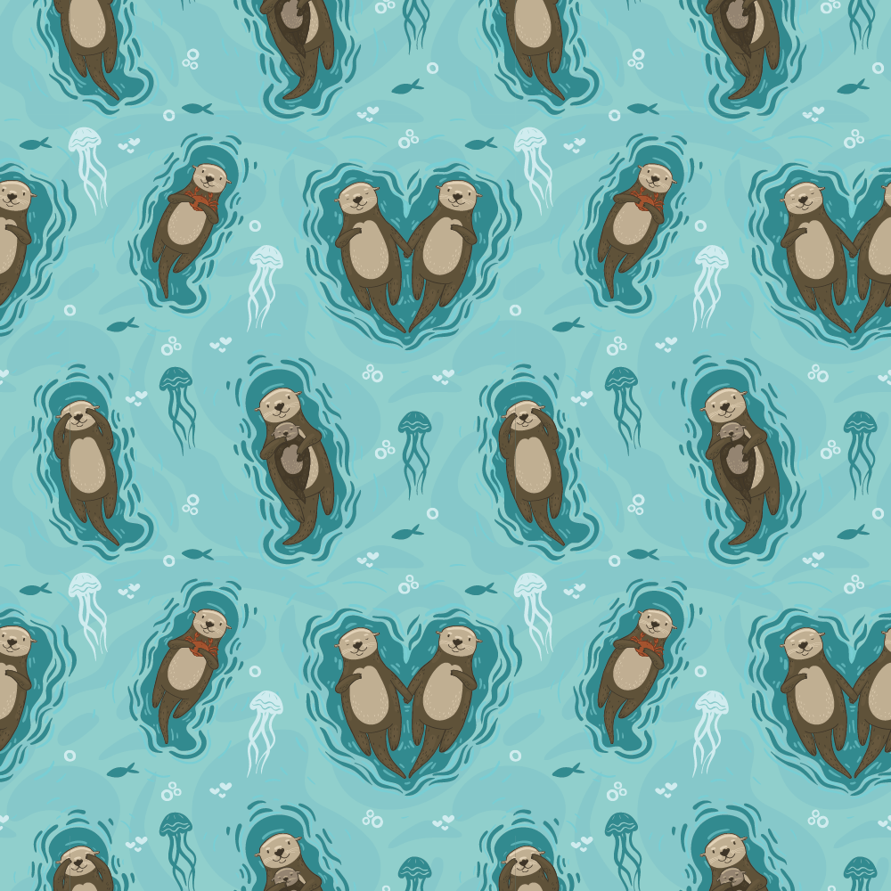 Otterly Lovely Poo Bag Holder 🦦💙