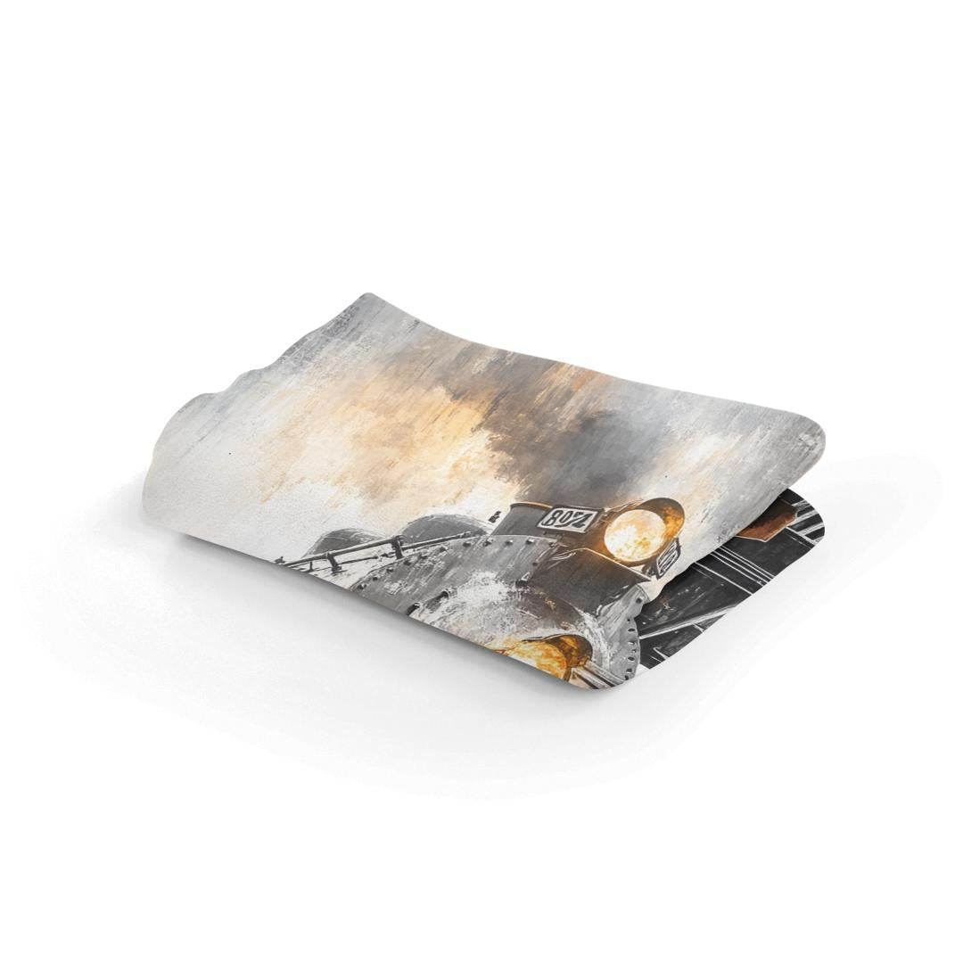 Golden Gleam Locomotive Blanket