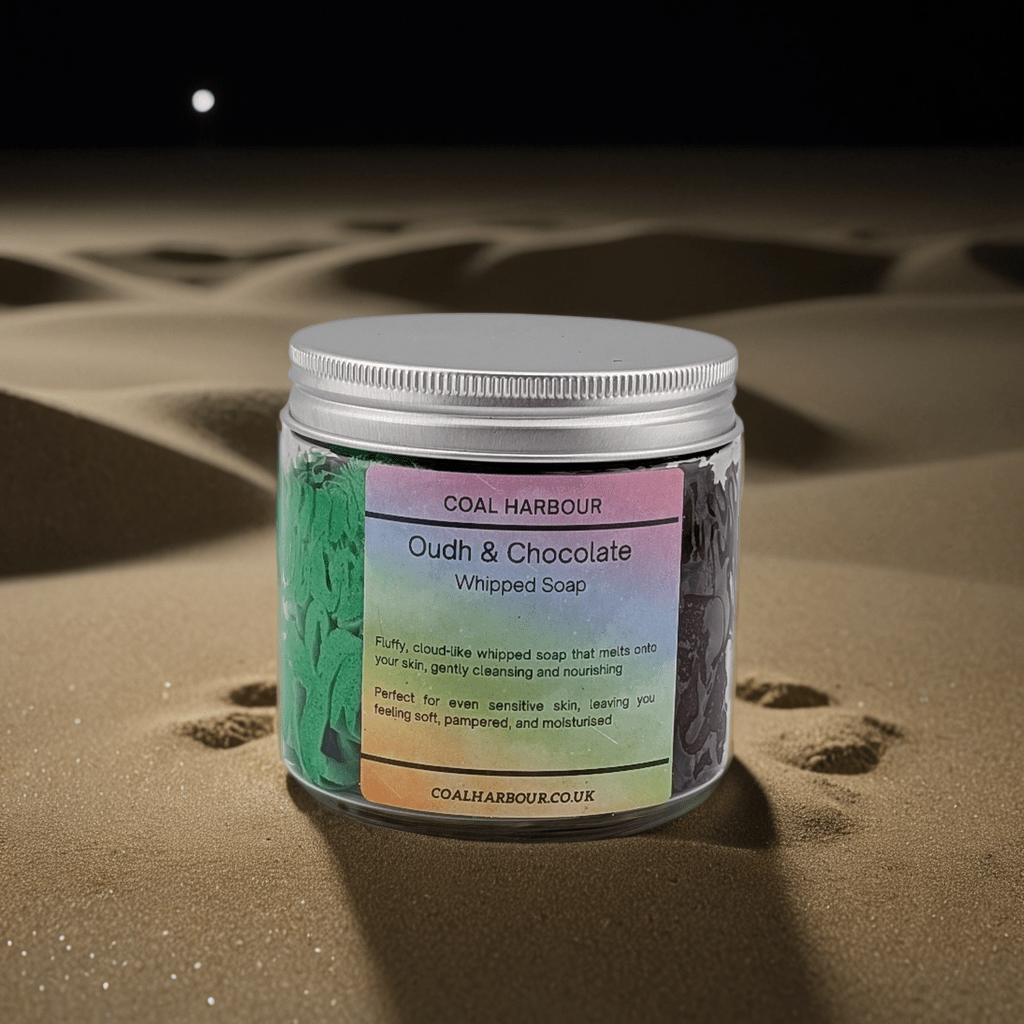 Oudh & Chocolate Whipped Soap